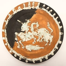 Picasso ''Picador et Taureau'' 1959 Madoura Charger
