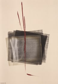 Toko Shinoda ''Untitled'' (Squares) Ink