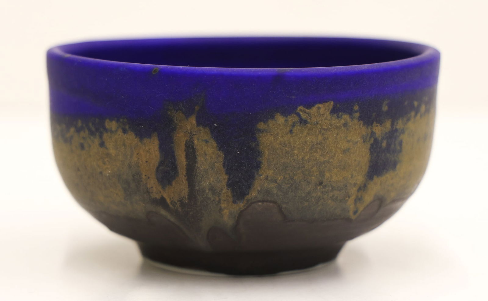 Toshiko Takaezu Makaha Blue Tea Bowl (1 of 2)