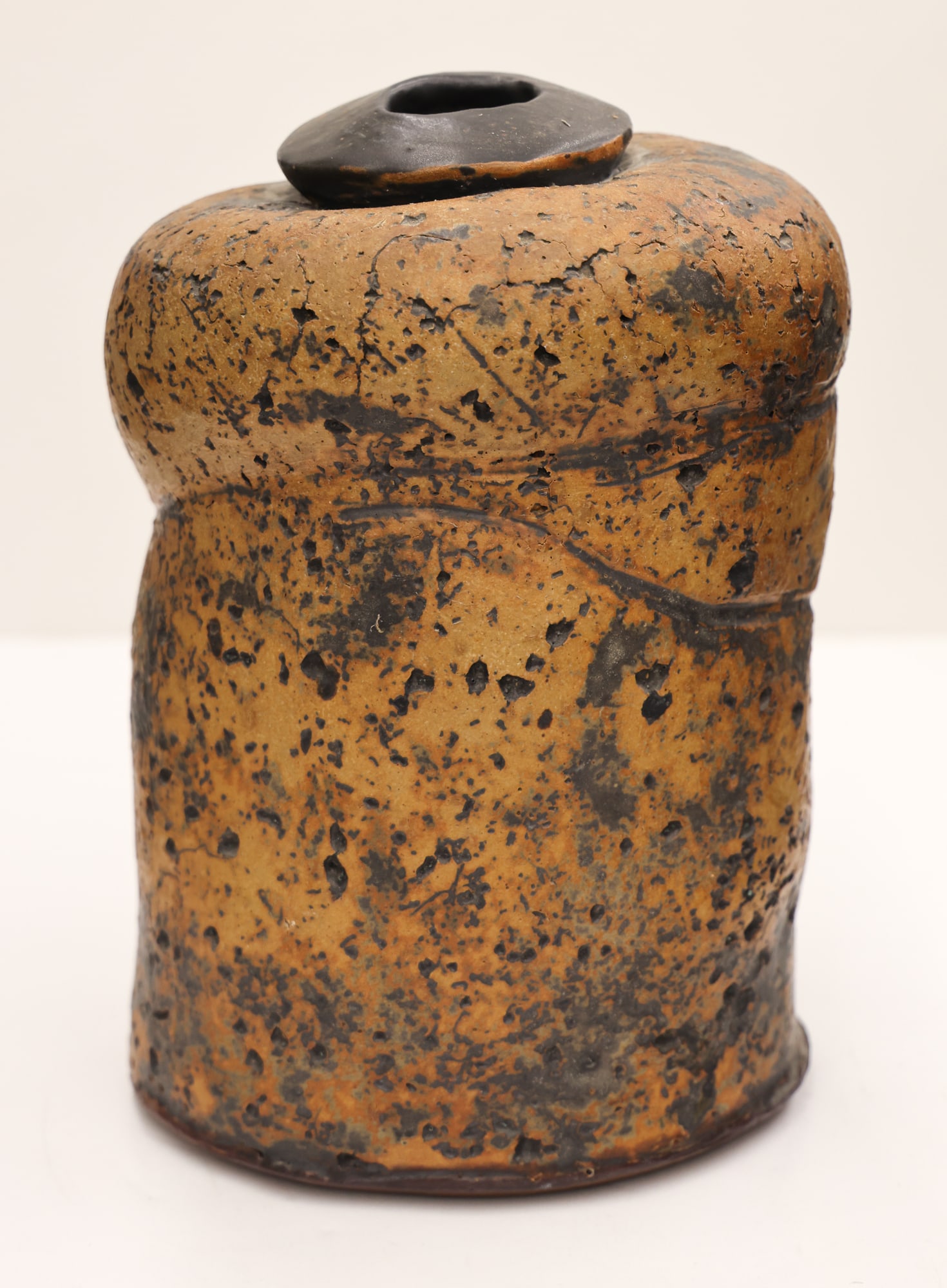 Howard Kottler ''Corncob Bottle'' 1962-63 Stoneware (1 of 2)
