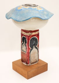 Ken Hendry ''Haunted Vase'' Ceramic
