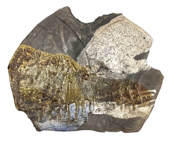 Paul Soldner Large Raku Slab Charger