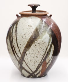 David Shaner Large Archie Bray Jar Stoneware