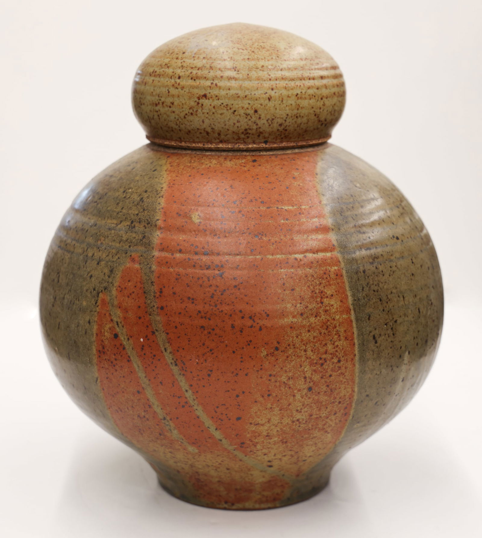 David Shaner Ball Jar Glazed Stoneware (1 of 2)