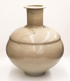 Tom Coleman Large Ash Glazed Vessel