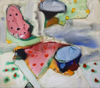 Alden Mason ''Watermelon Grabber'' (Burpee Garden) 1972