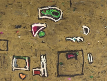 Alden Mason ''Yippee'' 2002 Mixed Media