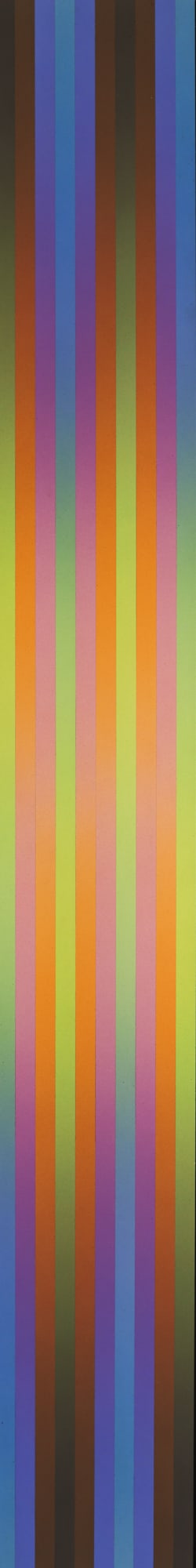 Francis Celentano ''Iota #12'' 1973 Acrylic (1 of 4)