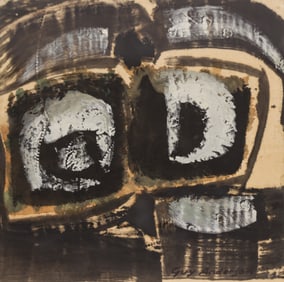 Guy Anderson ''Black Bird'' 1977 Oil