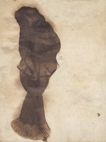 Mark Tobey ''Woman in a Dress'' (Market Sketch)