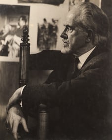 George Uchida ''Profile - Mark Tobey'' Silver Gelatin Print