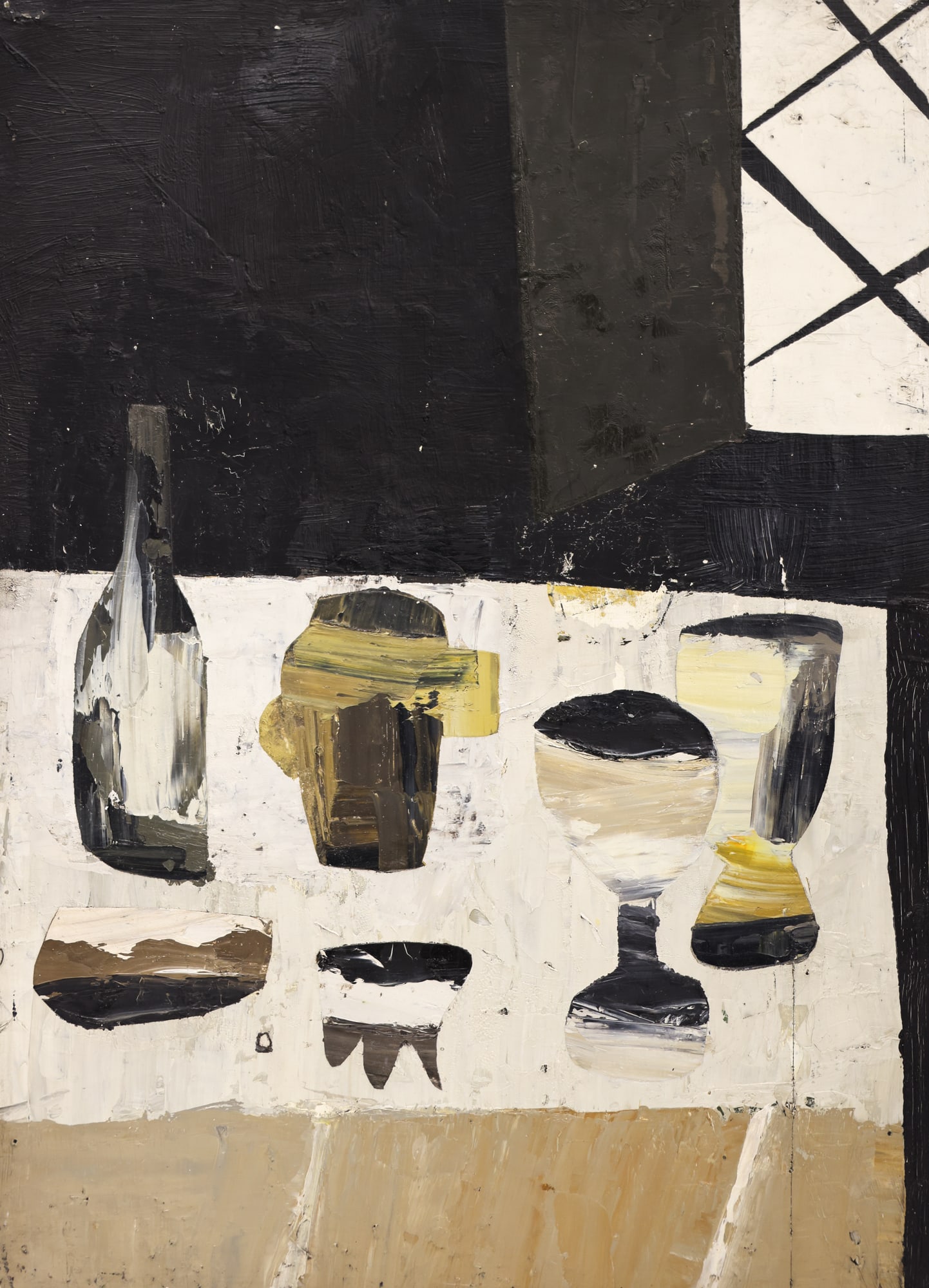 Whiting Tennis ''Continental'' (Still Life) 1997 Oil (1 of 2)