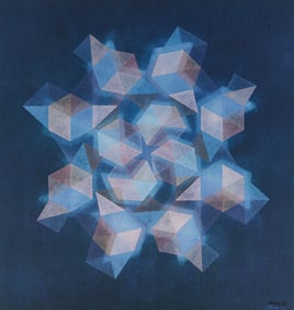 Leo Kenney ''Dial of Spring'' 1976 Lithograph