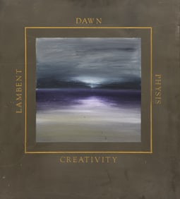 Dennis Evans ''Dawn'' Encaustic and Oil