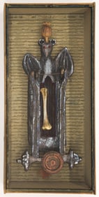 James Martin ''Gothic Knocker'' 1994 Wood with Found Objects