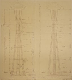 John Graham ''The Space Needle'' 1961 Architectural