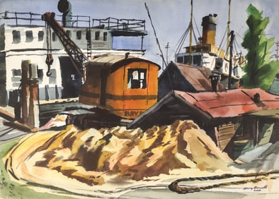 Harry Bonath ''Between the Locks and Lake Union'' 1958