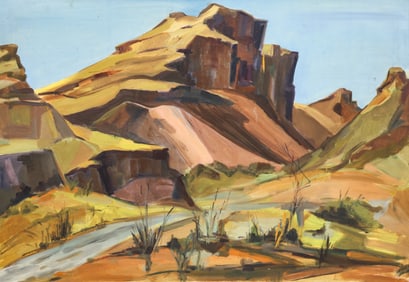 Harry Bonath ''Canyon'' Oil