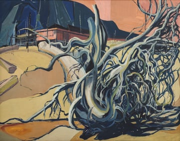 Marjorie Bonath ''Driftwood'' Oil