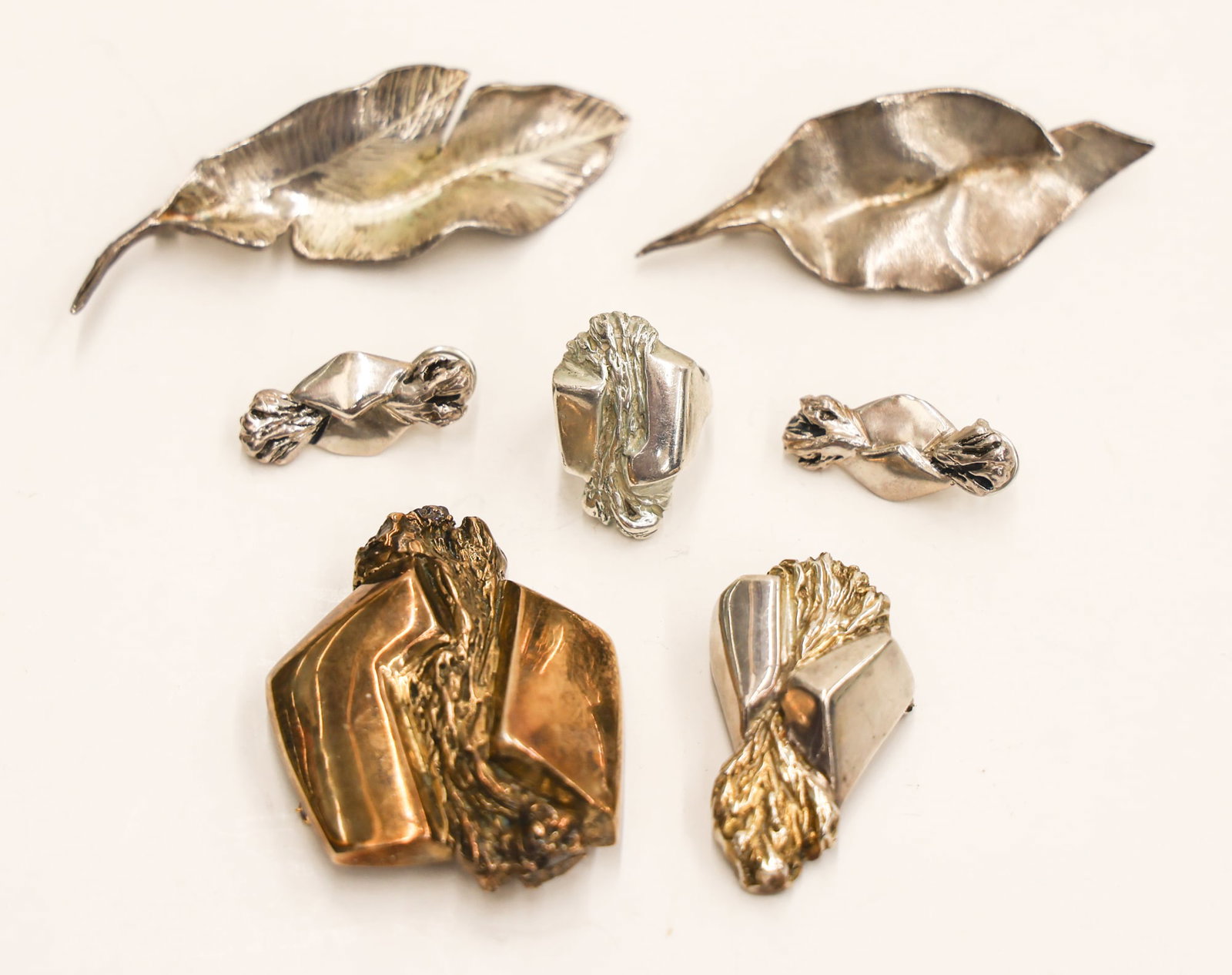 6pc Betty Gilman Modernist Sterling Jewelry (1 of 1)