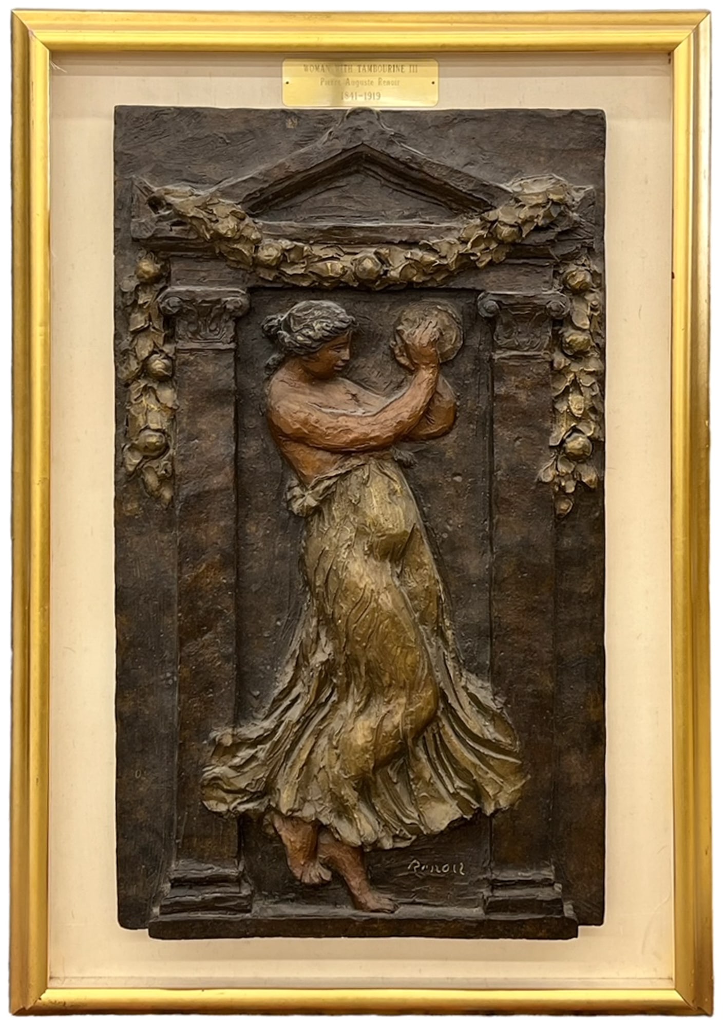 Pierre Auguste Renoir ''Woman with Tambourine'' Bronze (1 of 1)
