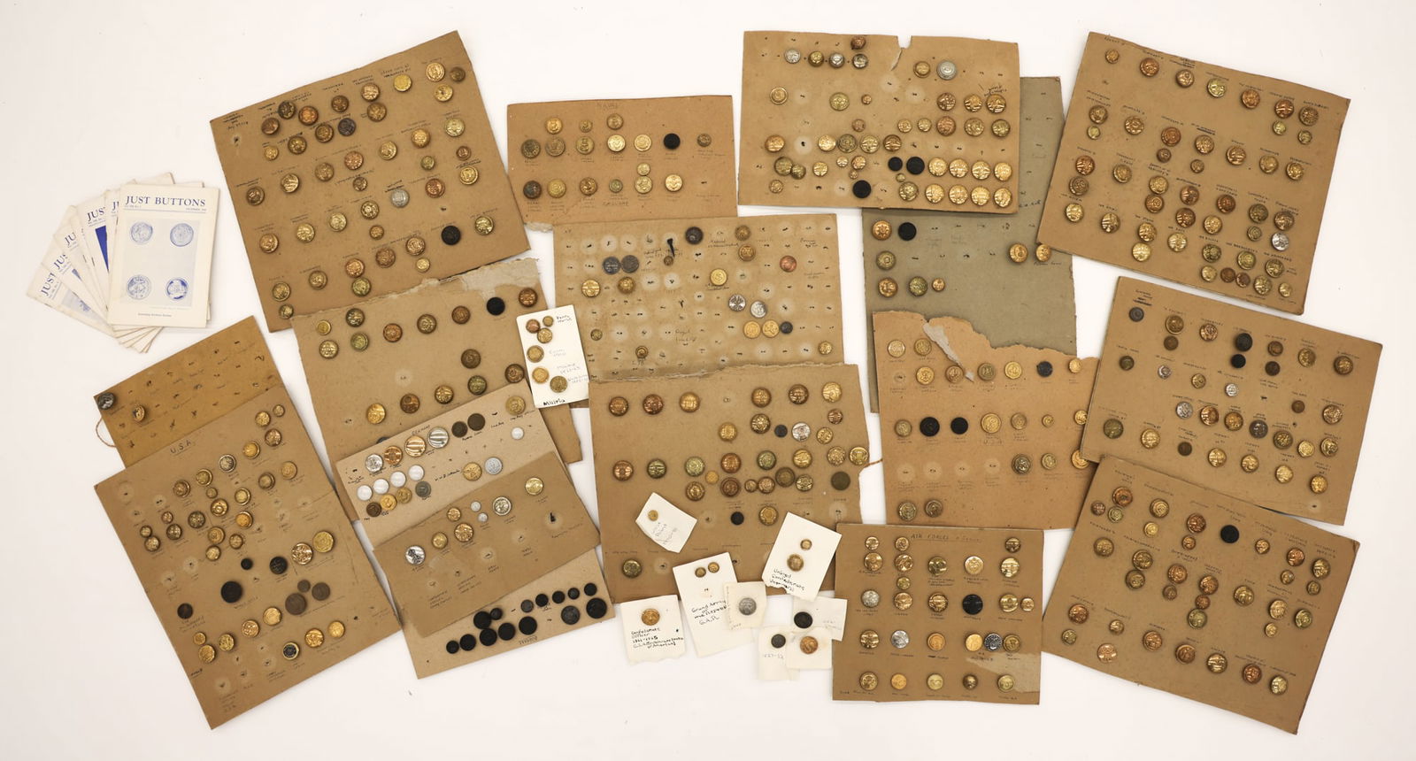 Collection of Civil War Era & Beyond Uniform Buttons (1 of 2)