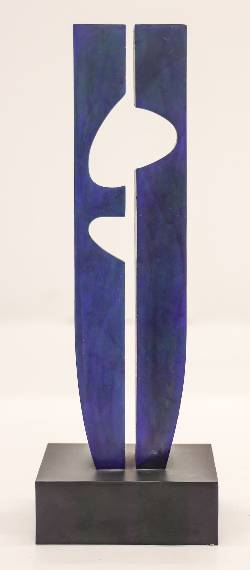 Julie Speidel Attr. ''Untitled'' Bronze Sculpture: Attributed to Julie Speidel (b.1941 Washington) ''Untitled'' 1995 Colored Bronze Sculpture 17''x6''. This work was presented as ''The Althea Stroum Woman of Distinction Award'' by the Jewish Federatio