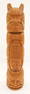 Ed Kasko ''Beaver Clan Totem'' 1980 Cedar