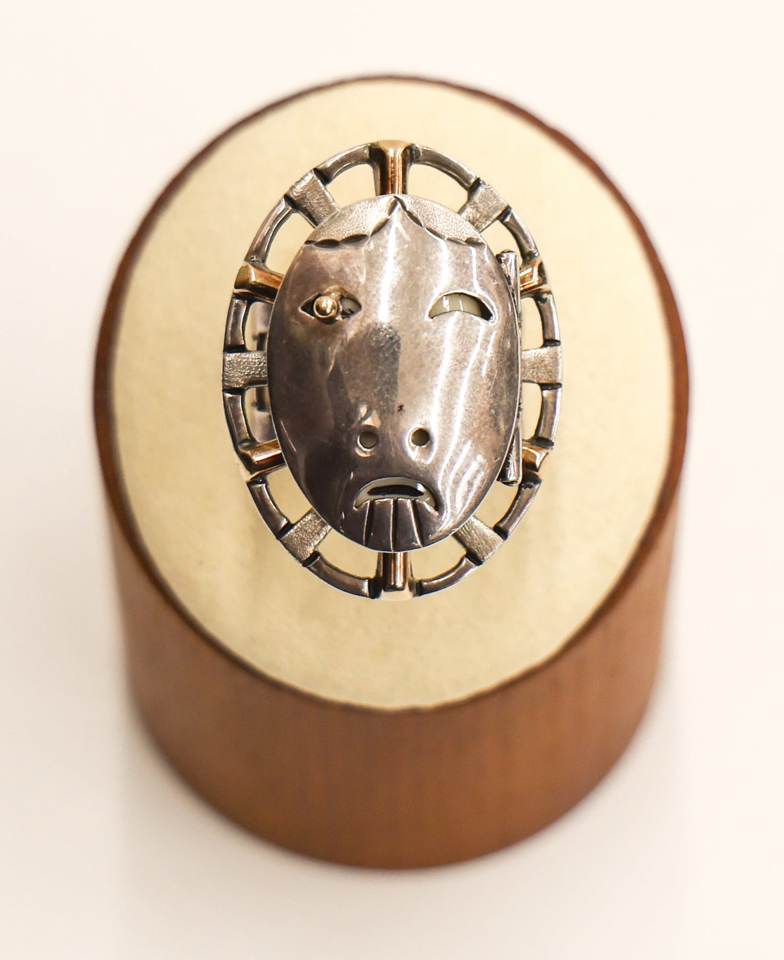 Denise Wallace ''Woman in the Moon'' Silver Ring (1 of 3)