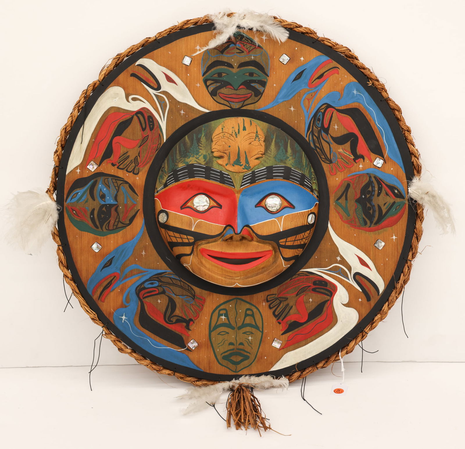 Hugh Sam ''Sacred Passage'' 1997 Cedar (1 of 2)