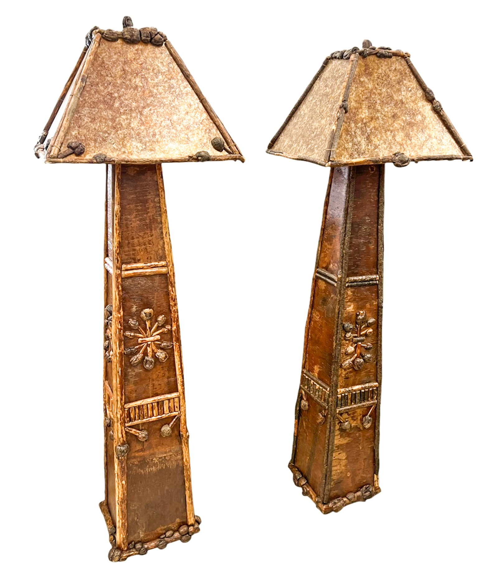 Pair Cisco's Adirondack Riverfront Floor Lamps (1 of 2)