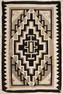 Old Navajo Diamond Pattern Wool Rug