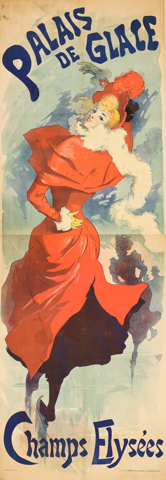 Jules Cheret ''Palais de Glace'' 1893 Poster (1 of 4)