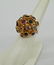 121: 18k Precious Multi-Stone Ring with Natural Pink To