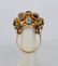 121: 18k Precious Multi-Stone Ring with Natural Pink To - 4