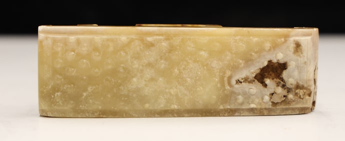 Chinese Han Jade Sword Scabbard Slide