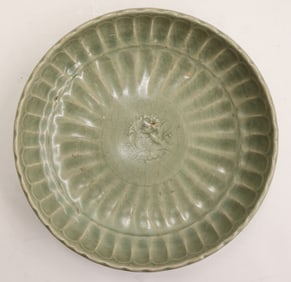 Chinese Yuan Longquan Celadon Dish