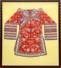 Chinese Paranakan Silk Wedding Robe