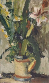 Daigoro Yamashita ''Floral Still Life'' 1936 Oil