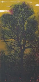 Joichi Hoshi ''Evening'' 1974 Woodblock Print