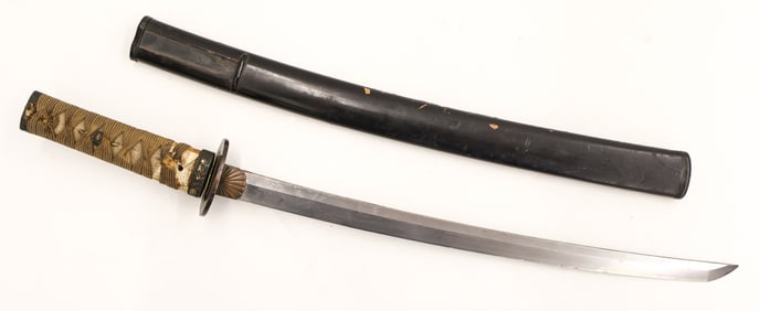 Antique Japanese Wakizashi Short Sword