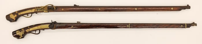2pc Japanese Tanegashima Percussion Rifles