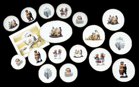 Jeff Koons ''Banality Series'' Porcelain Service