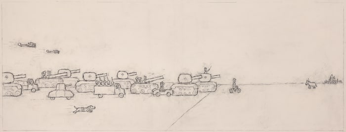 William Anthony ''Tank Attack'' 2000 Graphite