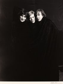 Milton Greene ''Ron Wood, David Bowie, Iggy Pop'' 1980