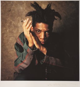 William Coupon ''Jean-Michel Basquiat'' 1987 Color Photo