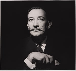 Horst P. Horst ''Salvador Dali'' (Eyes Open) Gelatin
