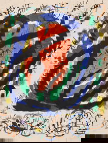 Joan Miro ''Exhibition XXIIe Salon de Mai'' 1966 (1 of 3)
