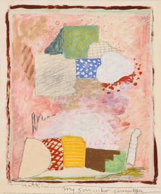 Robert Natkin ''My Son Who Journeys'' 1994 Acrylic