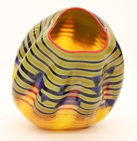 Dale Chihuly ''Cinnamon Macchia'' 2001 Blown Glass